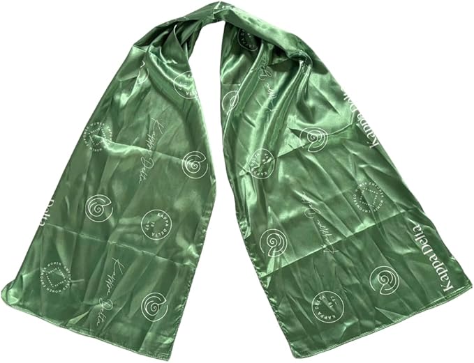 Kappa Delta Satin Scarf