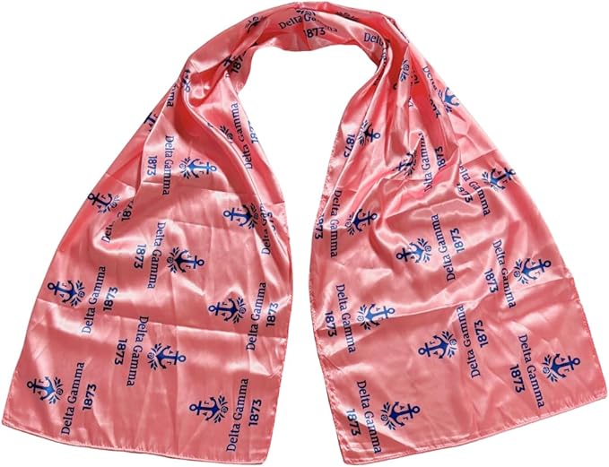 Delta Gamma Satin Scarf