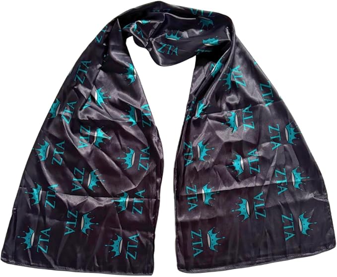 Zeta Tau Alpha Satin Scarf