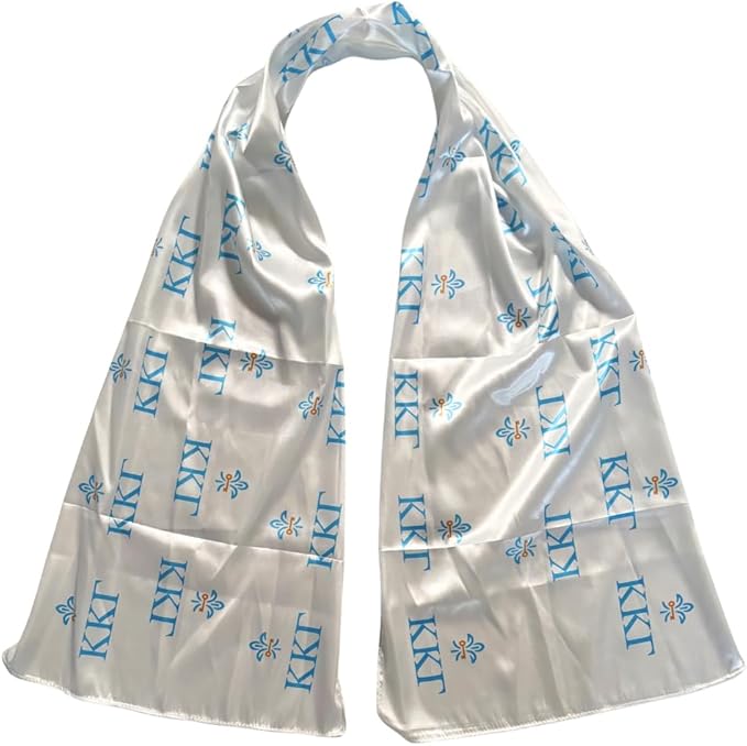 Kappa Kappa Gamma Satin Scarf
