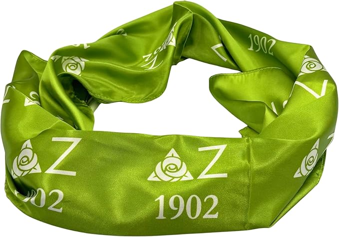 Delta Zeta Satin Scarf