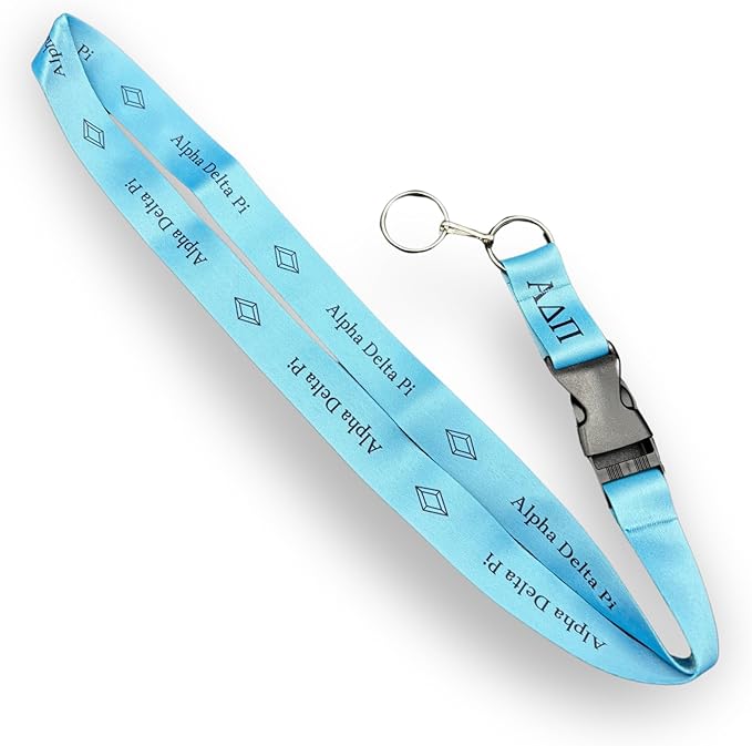 Alpha Delta Pi Lanyard with Detachable Buckle