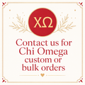 Chi Omega - Custom & Bulk Discount Orders