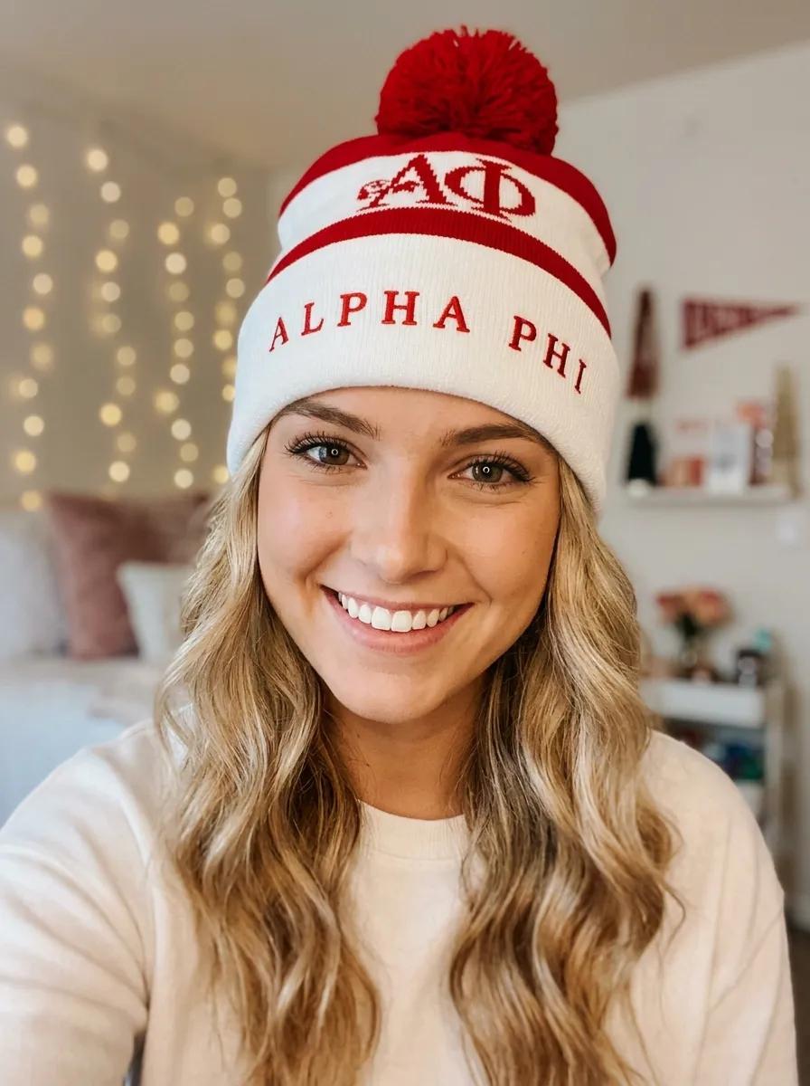 Alpha Phi Winter Beanie