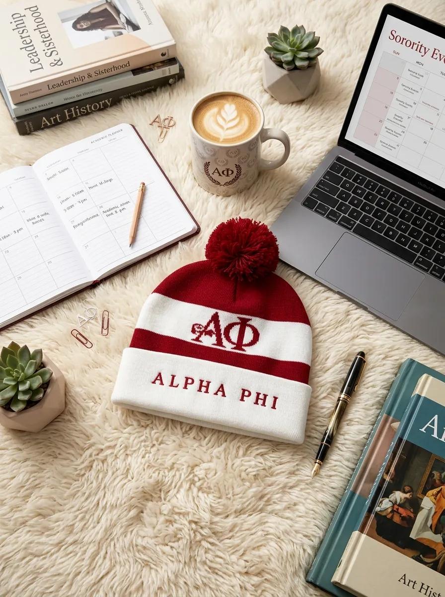 Alpha Phi Winter Beanie