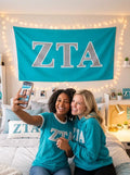 Zeta Tau Alpha 3 x 5 Flag