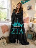 Zeta Tau Alpha 50in x 60in Throw Blanket