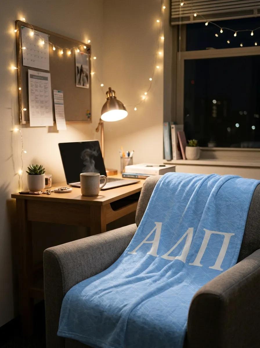 Alpha Delta Pi Throw Blanket