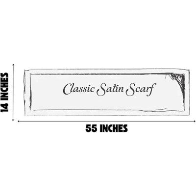 Alpha Phi Satin Scarf